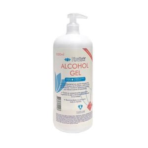 Alcohol Gel Ecosafe con Glicerina 1 Lt.