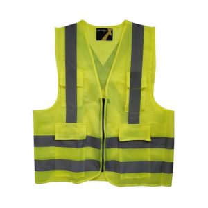 Chaleco Reflectante Verde 4 Bolsillos Activex