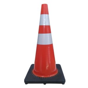 Cono Señalización Reflectante 28" Base Pesada Activex