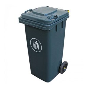 Contenedor Basura 120 Litros Gris