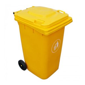 Contenedor Basura 240 Litros Amarillo