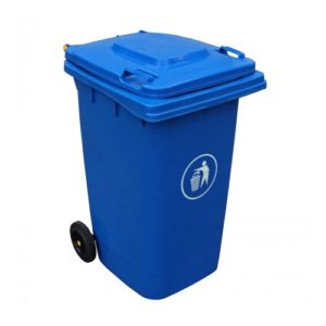 Contenedor Basura 240 Litros Azul