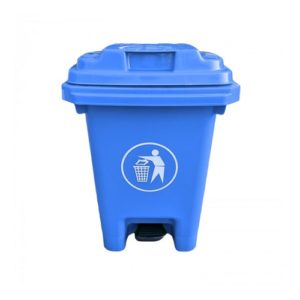 Contenedor Basura 50 Litros Azul