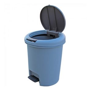 Contenedor Basura 15 Litros Gris