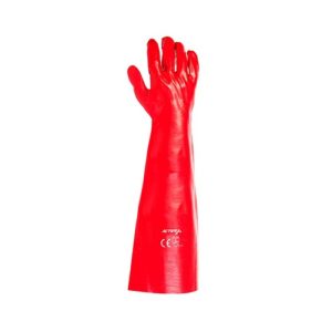 Guante PVC Rojo 18-45 cms Activex