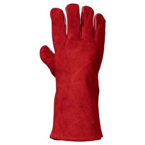 Guante Soldador Rojo Activex