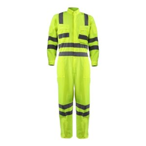 Overol Poplin Verde Flúor Cinta 360° Activex