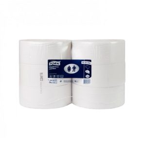 Papel higiénico jumbo hoja simple Tork 6x600mts