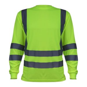 Polera Polo Dry Fit Verde Flúor Activex