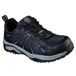 Zapatilla de Seguridad Skechers Azbar Negra/Gris