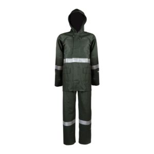Traje PU Verde con Jardinera Activex